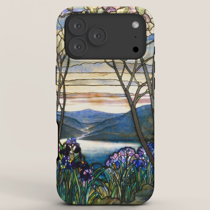 Louis Comfort Tiffany - Magnolias And Irises 1905 iPhone Case Gallery Image 8