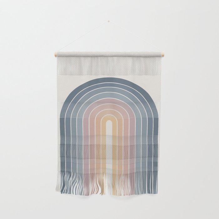 Gradient Arch XXII Sunrise Mid Century Modern Rainbow Wall Hanging Gallery Image 1