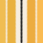 Western Stripes V Golden Yellow Coffee Mug Gallery Image 2
