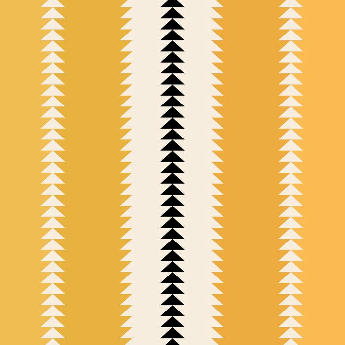 Western Stripes V Golden Yellow Coffee Mug Gallery Image 2