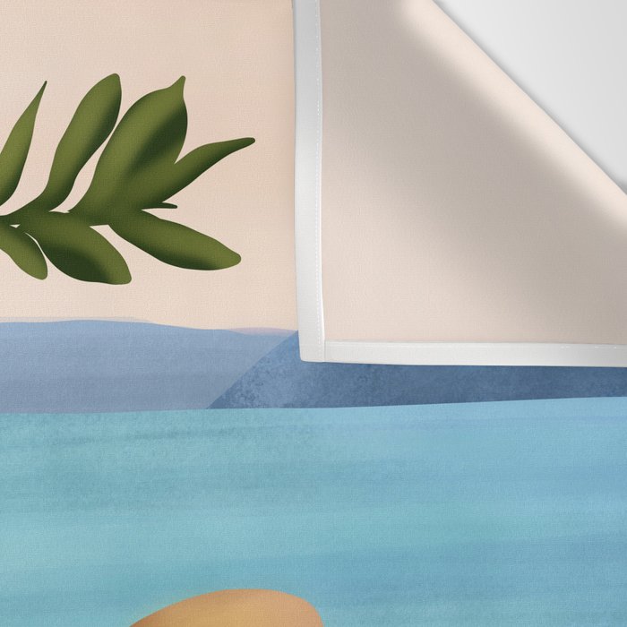 Golden Hour Serenity Wall Tapestry Gallery Image 3