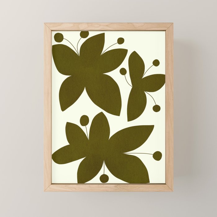 Abstract-botanical 13 Mini Art Print Gallery Image 1