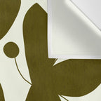 Abstract-botanical 13 Wall Tapestry Gallery Image 3