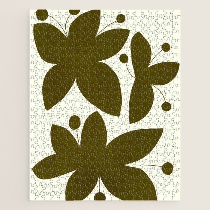 Abstract-botanical 13 Jigsaw Puzzle Gallery Image 1