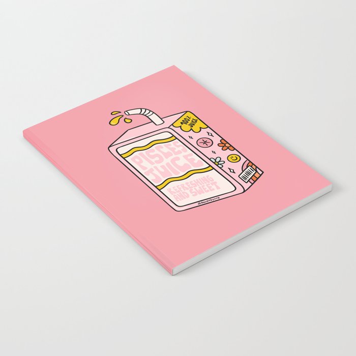 Pisces Juice Box Notebook Gallery Image 1