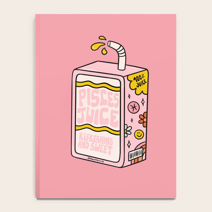 Pisces Juice Box Notebook Gallery Image 4
