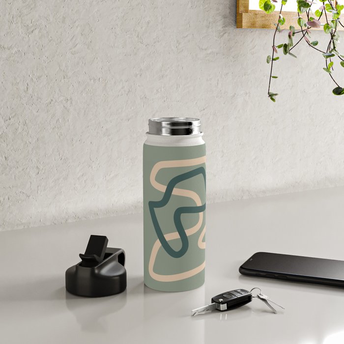 Abstract 03C Water Bottle Gallery Image 4
