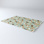 beagle scatter mint Rug Gallery Image 3