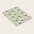 beagle scatter mint Notebook Gallery Image 2