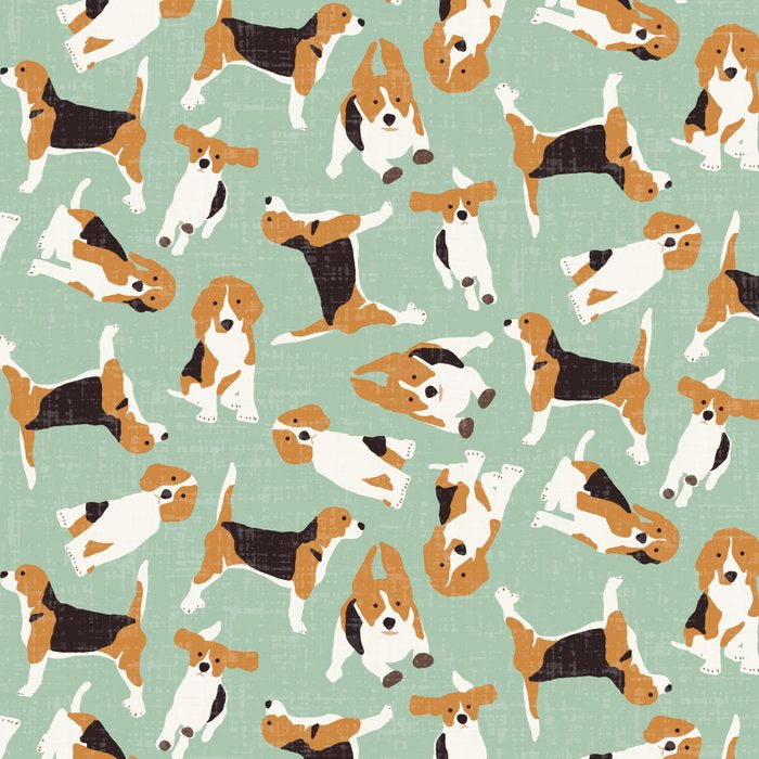 beagle scatter mint Coffee Mug Gallery Image 2