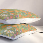 Bauerngarten by Gustav Klimt, 1907 Pillow Sham Gallery Image 3