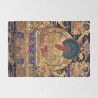 Amitabha Buddha Golden Shambala Thangka Rug Gallery Image 2