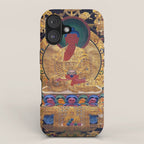 Amitabha Buddha Golden Shambala Thangka iPhone Case Gallery Image 1