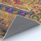 Amitabha Buddha Golden Shambala Thangka Rug Gallery Image 4