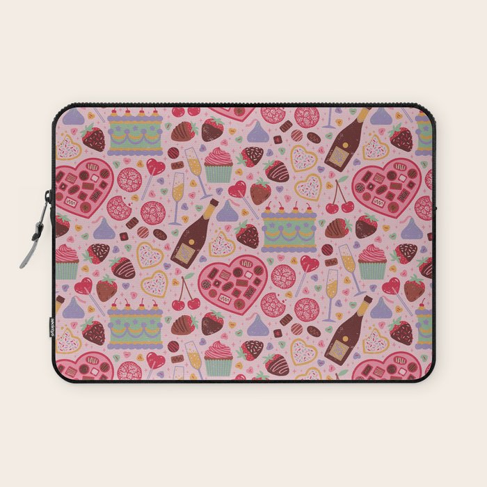Candy Hearts Laptop Sleeve Gallery Image 1