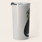 Cat and Plant 14: Monster-a Travel Mug Gallery Image 3