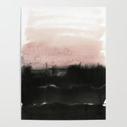 faded pink over black Poster Gallery Image 4