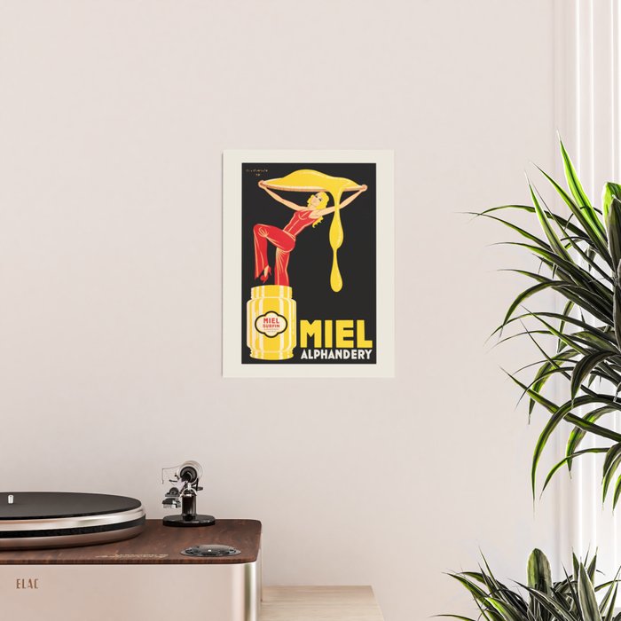 Vintage advertising poster - Alphandery Honey, 1932 Poster Gallery Image 2