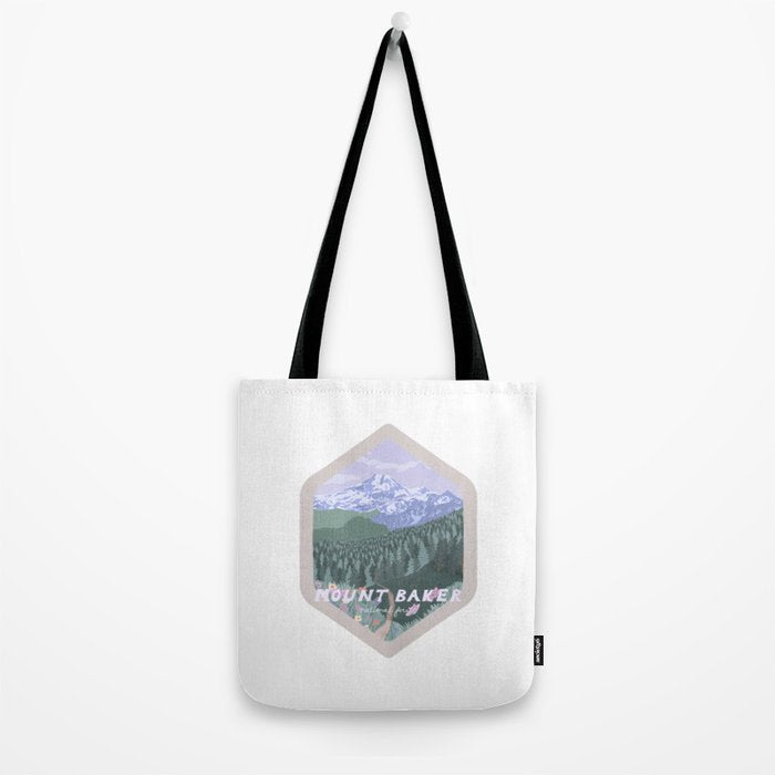 Mount Baker National Forest, Washington State, National Park Tote Bag Gallery Image 2