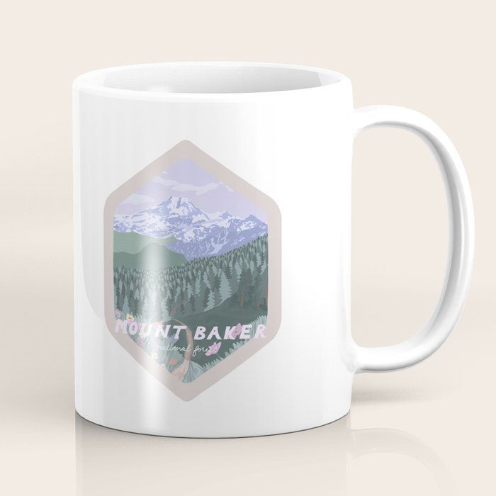 Mount Baker National Forest, Washington State, National Park Coffee Mug Gallery Image 1