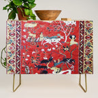 Antique Persian Hunting Rug Credenza Gallery Image 1