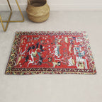 Antique Persian Hunting Rug Rug Gallery Image 1