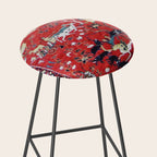Antique Persian Hunting Rug Stool Gallery Image 2