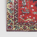 Antique Persian Hunting Rug Poster Gallery Image 3
