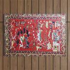 Antique Persian Hunting Rug Outdoor Rug Gallery Image 1