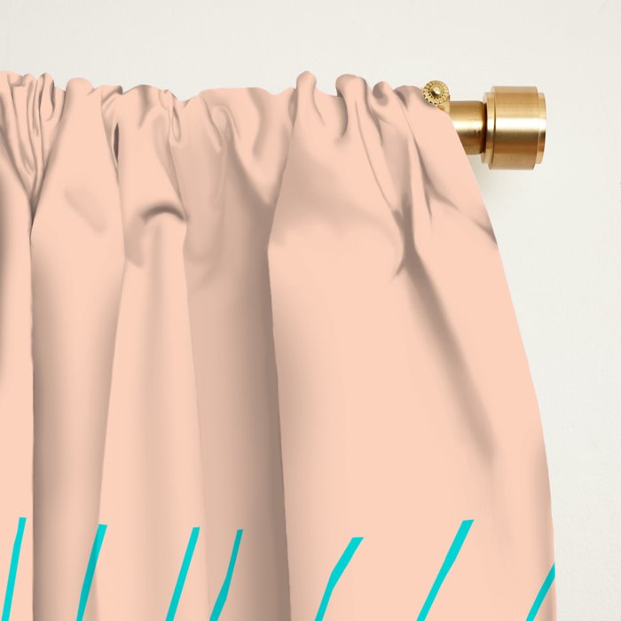 Abstraction_NEW_SUNLIGHT_MOUNTAINS_SHINE_POP_ART_M1209A Window Curtain Gallery Image 2