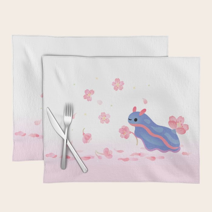 Cherry blossom slug Placemat Gallery Image 1
