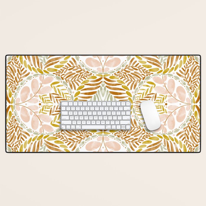 Rustic Leaf Medley Y Desk Mat Gallery Image 1