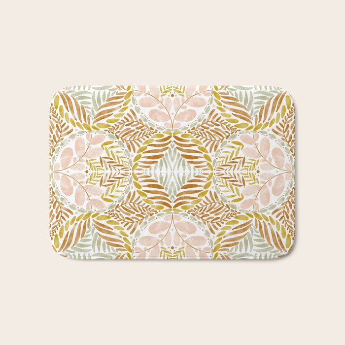 Rustic Leaf Medley Y Bath Mat Gallery Image 1