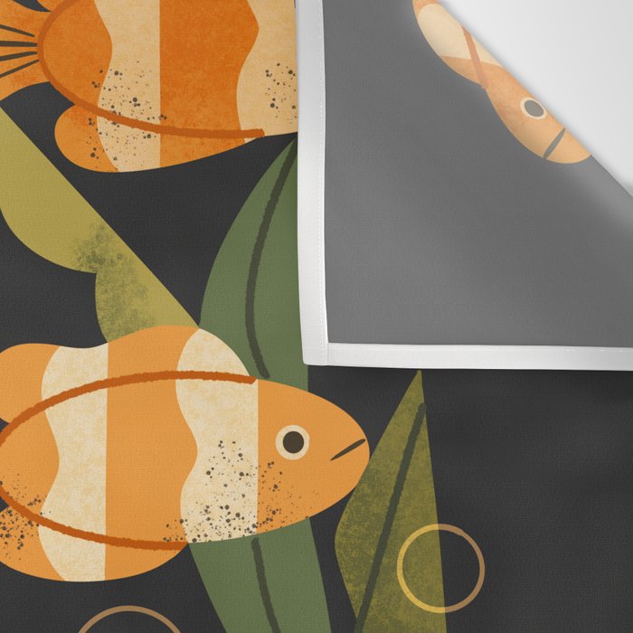 Seven Clownfish Wall Tapestry Gallery Image 3