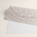 Floral dreams mandala taupe Wrapping Paper Gallery Image 2
