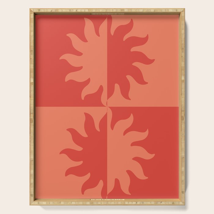 Burning Sun Serving Tray Gallery Image 1