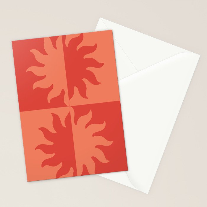 Burning Sun Stationery Card Gallery Image 2