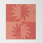 Burning Sun Throw Blanket Gallery Image 2