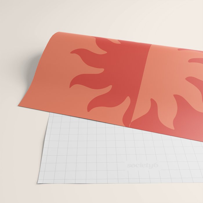 Burning Sun Wrapping Paper Gallery Image 2