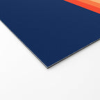 Classic 70s Style Abstract Rainbow Retro Stripes Pixel Drops - Ayako Welcome Mat Gallery Image 2