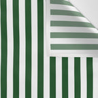 Original Forest Green and White Rustic Vertical Tent Stripes Wall Tapestry Gallery Image 3