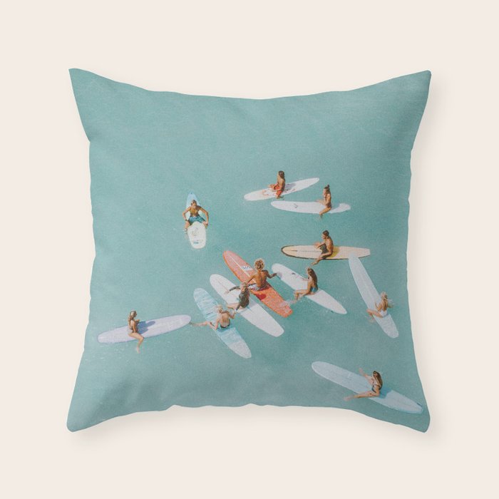 float lxxvii Throw Pillow Gallery Image 1