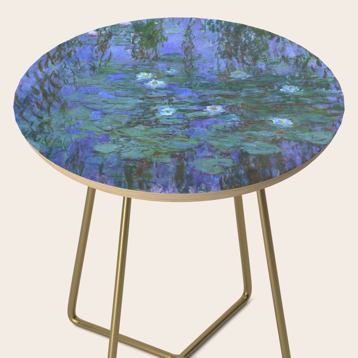 Claude Monet "Water Lilies" (7) Side Table Gallery Image 2