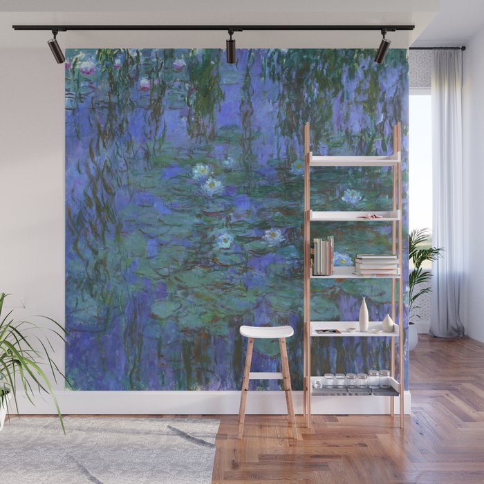 Claude Monet "Water Lilies" (7) Wall Mural Gallery Image 1
