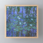 Claude Monet "Water Lilies" (7) Mini Art Print Gallery Image 1
