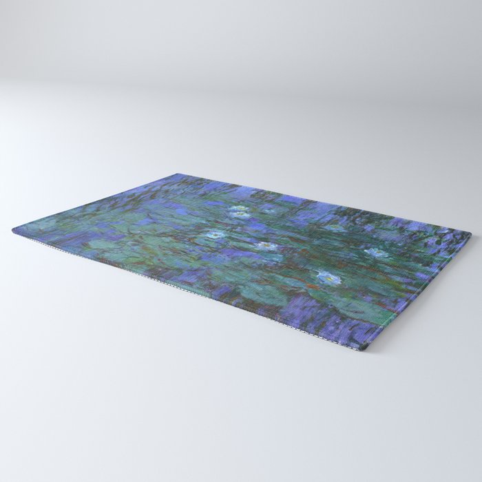 Claude Monet "Water Lilies" (7) Rug Gallery Image 3