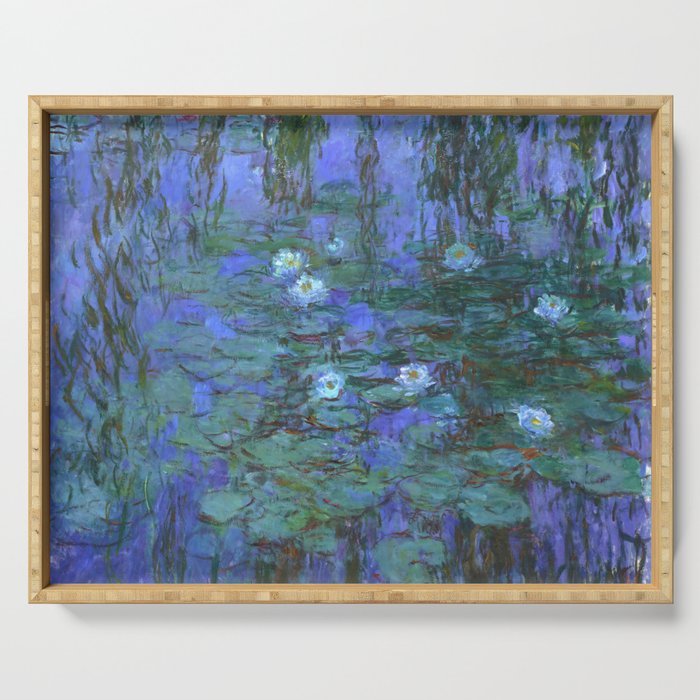 Claude Monet "Water Lilies" (7) Serving Tray Gallery Image 1