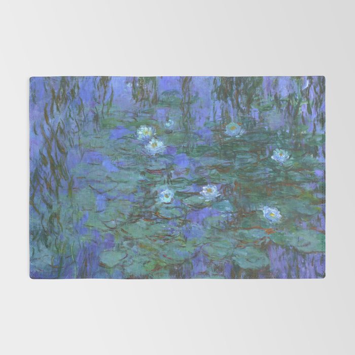 Claude Monet "Water Lilies" (7) Rug Gallery Image 2