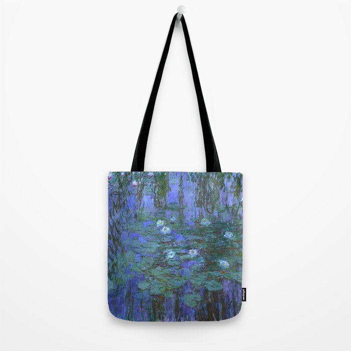 Claude Monet "Water Lilies" (7) Tote Bag Gallery Image 2
