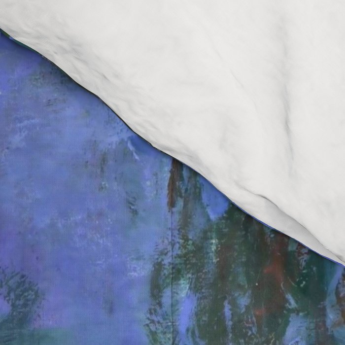 Claude Monet "Water Lilies" (7) Comforter Gallery Image 4